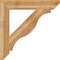 Ekena Millwork Funston Slat Rough Sawn Bracket, Western Red Cedar, 6"W x 40"D x 40"H BKT06X40X40FST06RWR - alternate 4